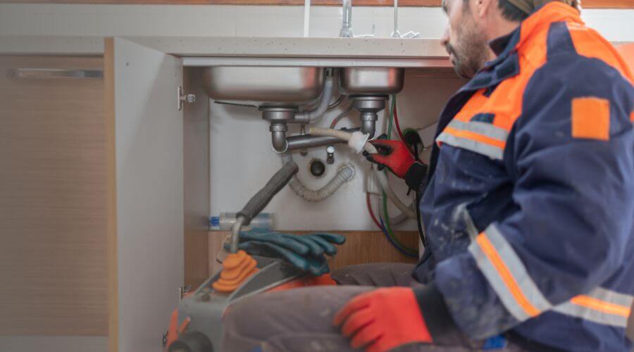 Professional slab leak plumber services in Layland, WV